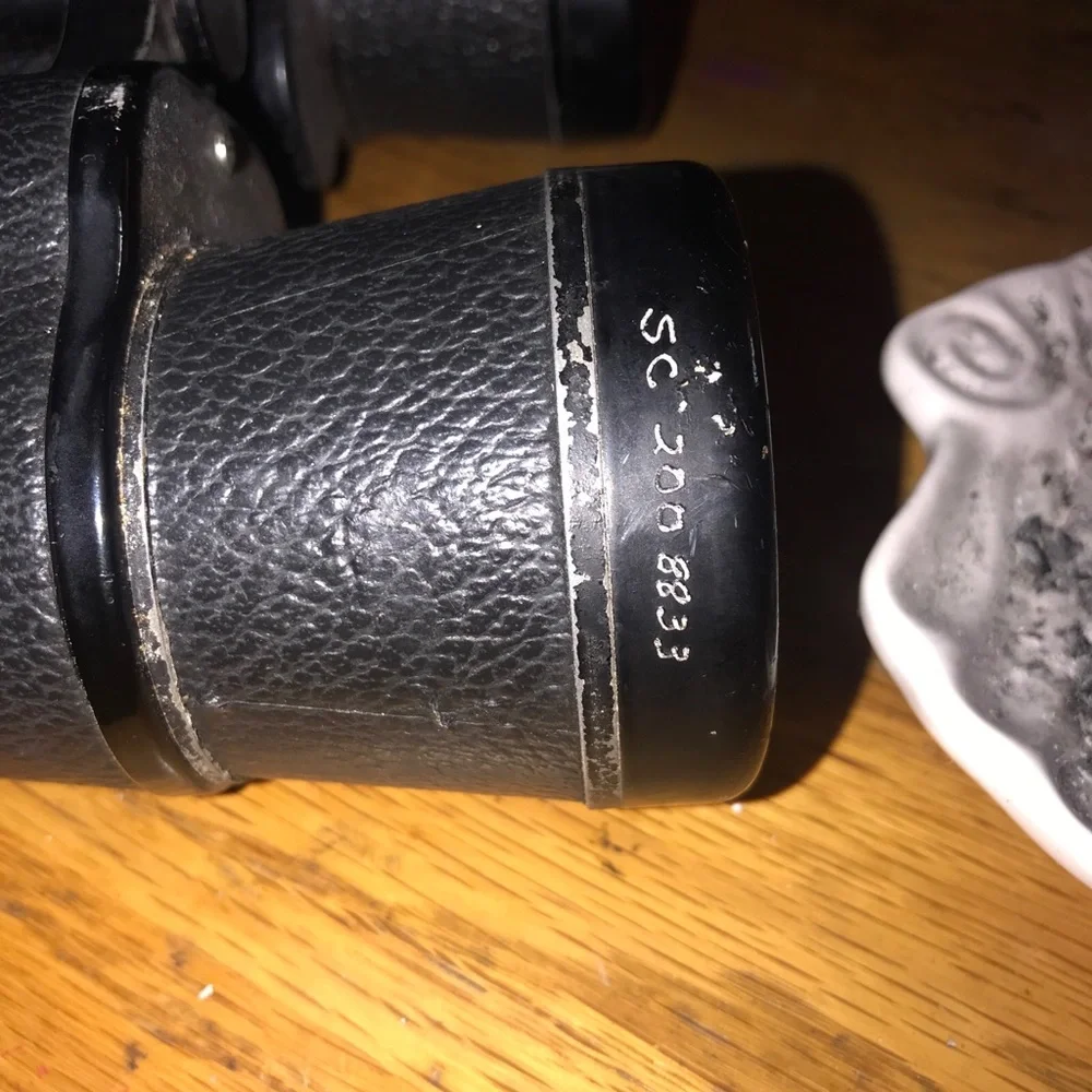1900s Victory Binoculars w/ Leather Case no top.